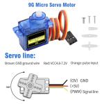Mini 9G Servo Motor Kit for Drones and Robots
