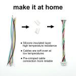 JST SH 1.0mm Connectors and Silicone Cables