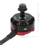 Hsthe Sea 2Pcs 2205 2300KV Brushless Drone Motors
