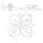 BETAFPV Pavo20 Brushless Whoop Frame for HD VTX