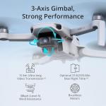 DJI Mini Drone with 4K Camera and Bundle