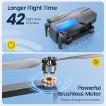 Holy Stone HS720S 4K Drone with 42 Mins Flight