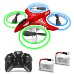 Mini Drone for Kids with LED Lights and Easy Controls
