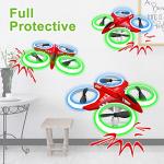 Mini Drone for Kids with LED Lights and Easy Controls