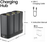 Holy Stone HS900 Drone Fast Charging Hub with 3 Batteries