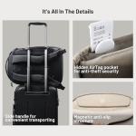 PGYTECH OneGo Lite Camera Backpack 22L Lightweight Camera Bag Compatible with Sony/Canon/Nikon/DSLR/SLR Mirrorless Cameras, Water-Resistant BackPack for Urban & Travel Photography, Matte Black