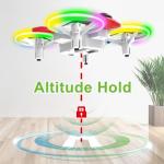Mini Drone for Kids with LED Lights and Easy Controls
