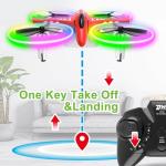 Mini Drone for Kids with LED Lights and Easy Controls