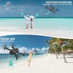 4K Mini Drone with Camera and 3 Batteries