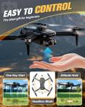 Beginner-Friendly Foldable WiFi Drone with 4K Camera
