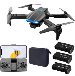 K12 Mini Drone with 1080P Camera and 3 Batteries