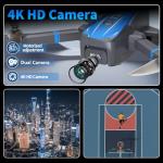 Toladrone TL16 4K HD Camera Drone, Beginner-Friendly