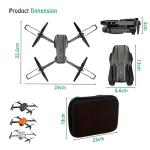 Adeptna Foldable Drone with Dual HD Cameras