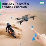 Adeptna Foldable Drone with Dual HD Cameras