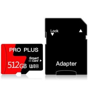 512GB High-Speed Micro SD Card with Adapter