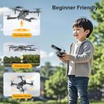 1080P HD Foldable Drone for Kids and Adults