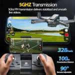 DEERC D25 Foldable Drone with 1080P HD Camera