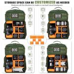 Waterproof Camera Backpack for Drones and Laptops