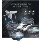 GPS Mini Drone with 360° Flip and Safe Blades