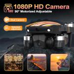 TTROARDS Foldable Mini Drone with 1080P Camera