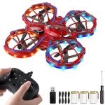 Kid-Friendly Mini RC Drone with LED Lights