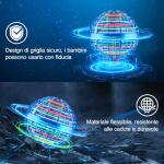 Hand-Controlled Flying Ball Toy with LED Lights