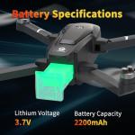 Tolatoyus TL16LCD 3.7V 2200mAh Li-Ion Battery