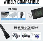 RC Charging Cable 7.4V for LiPo Batteries