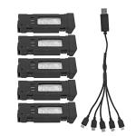 3.7V 1200mAH Lithium Battery with Charger for Drones