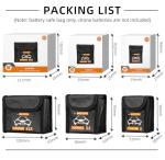 Lipo Battery Safe Bag for DJI Mini Drones