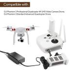 TAIFU Dual Charger and Remote for DJI Phantom 3