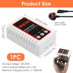 Compact 2-3S Lipo Battery Charger for Drones