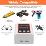 Compact 2-3S Lipo Battery Charger for Drones