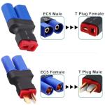 EC5 to T Plug Connector Adapter for Drones