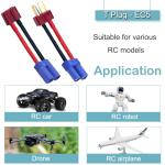 EC5 to T Plug Connector Adapter for Drones