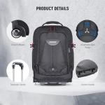Neewer Waterproof Camera Backpack Trolley with Wheels