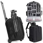 Camera Backpack Trolley for DSLR and Laptops