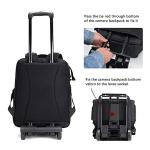 Camera Backpack Trolley for DSLR and Laptops