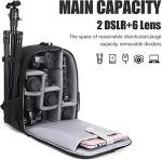 Camera Backpack Trolley for DSLR and Laptops