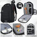 Professional Camera Backpack for Drones and DSLRs