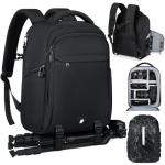 RAINSMORE DSLR Camera Backpack with Raincover