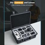 Lykus PVC2 Waterproof Drone Hard Case with Dividers