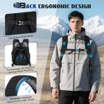 RAINSMORE DSLR Camera Backpack with Raincover