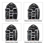 Waterproof Camera Backpack with Tripod Holder