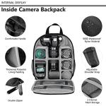 Waterproof Camera Backpack with Removable Padded Insert