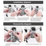 Folding Landing Gear for DJI Mini Drones