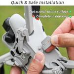 ZJRXM Foldable Landing Gear for DJI Mini 4 Pro