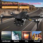 Toladrone TD12LCD Foldable Camera Drone for Beginners