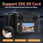 Toladrone TD12LCD Foldable Camera Drone for Beginners