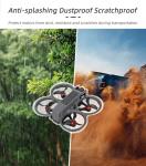 DJI Avata 2 Motor Cover in Red